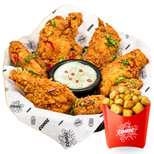 Super Alitas Acevichadas X6